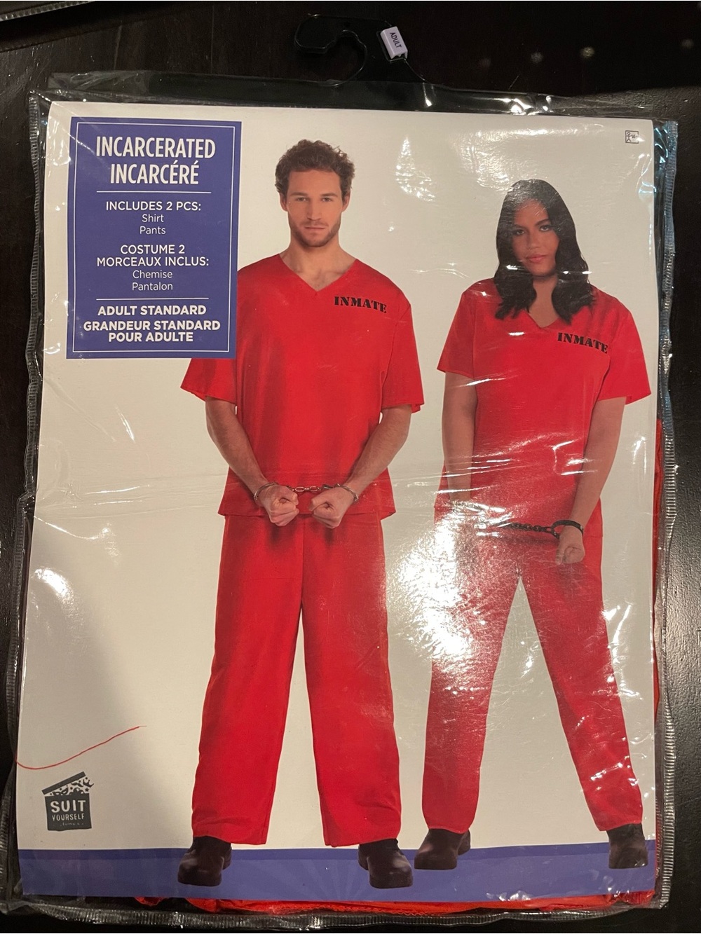 Inmate Two-Piece Costume